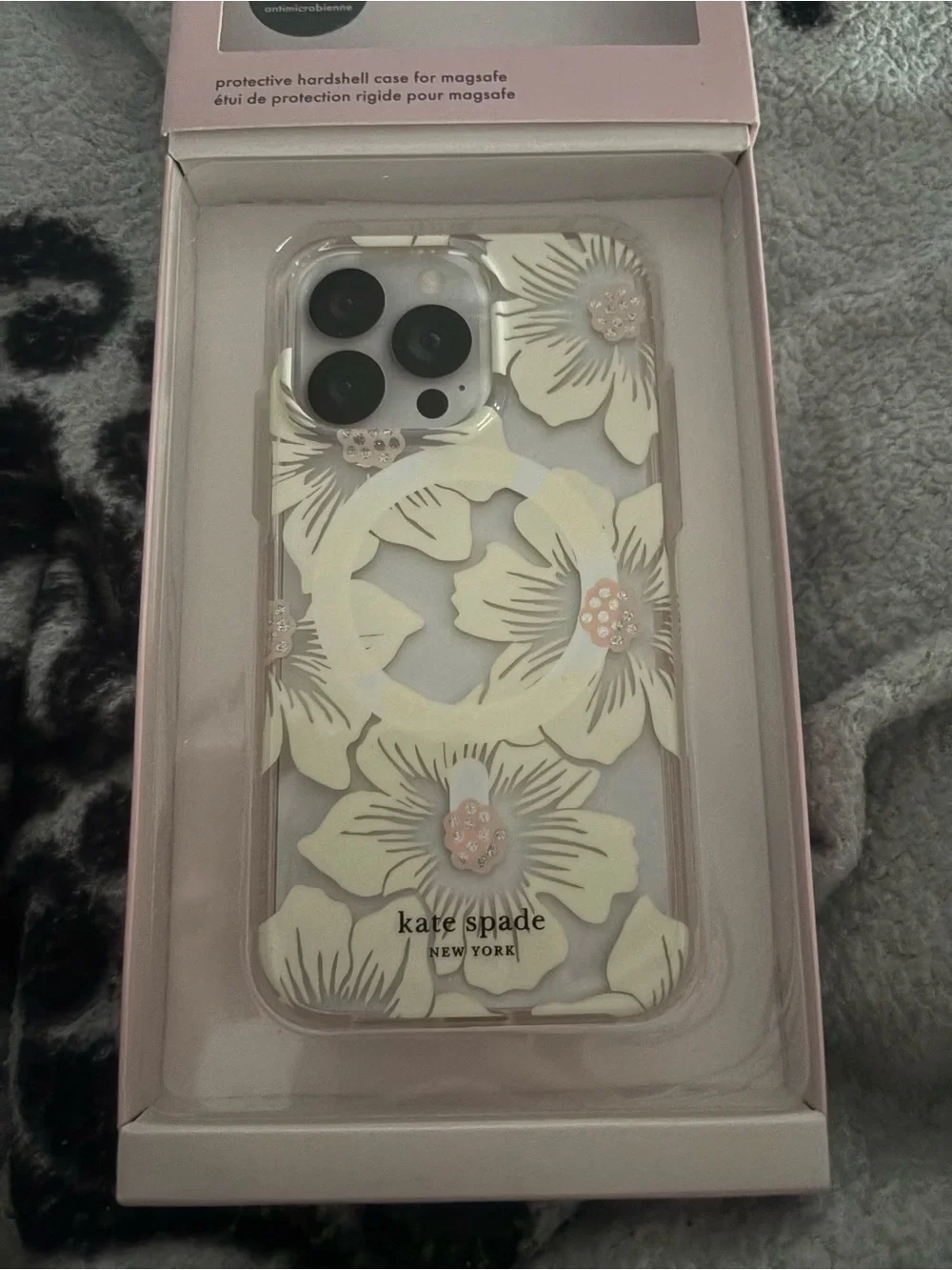 Kate Spade New York Hollyhock Floral MagSafe iPhone Case NIB - iphone 13 plus